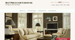 Desktop Screenshot of bestpricesforfurniture.com
